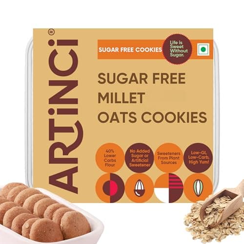 Artinci Zero Sugar Millet Oats Cookies