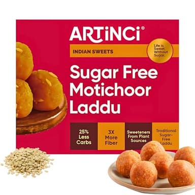 Artinci Sugar-Free Motichoor Ladoo