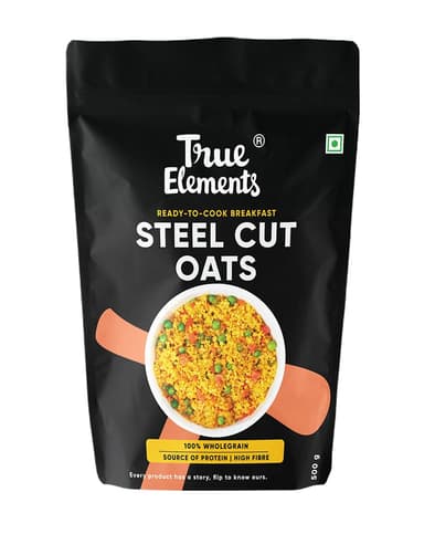 True Elements Gluten-Free Whole Grain Steel Cut Oats