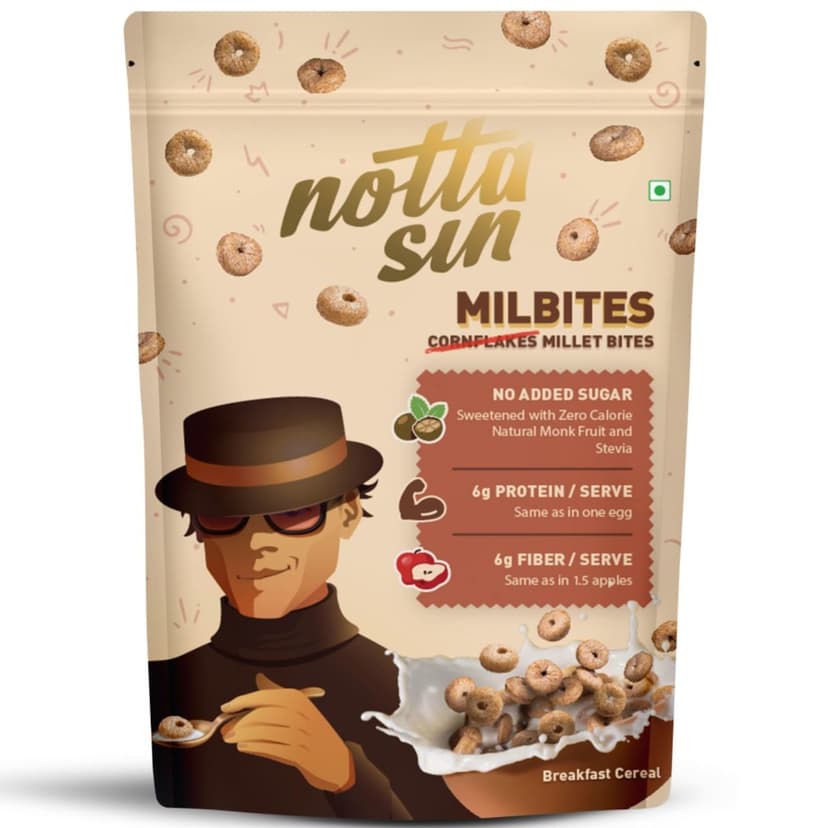 Notta Sin MilBites Millet Breakfast Cereal