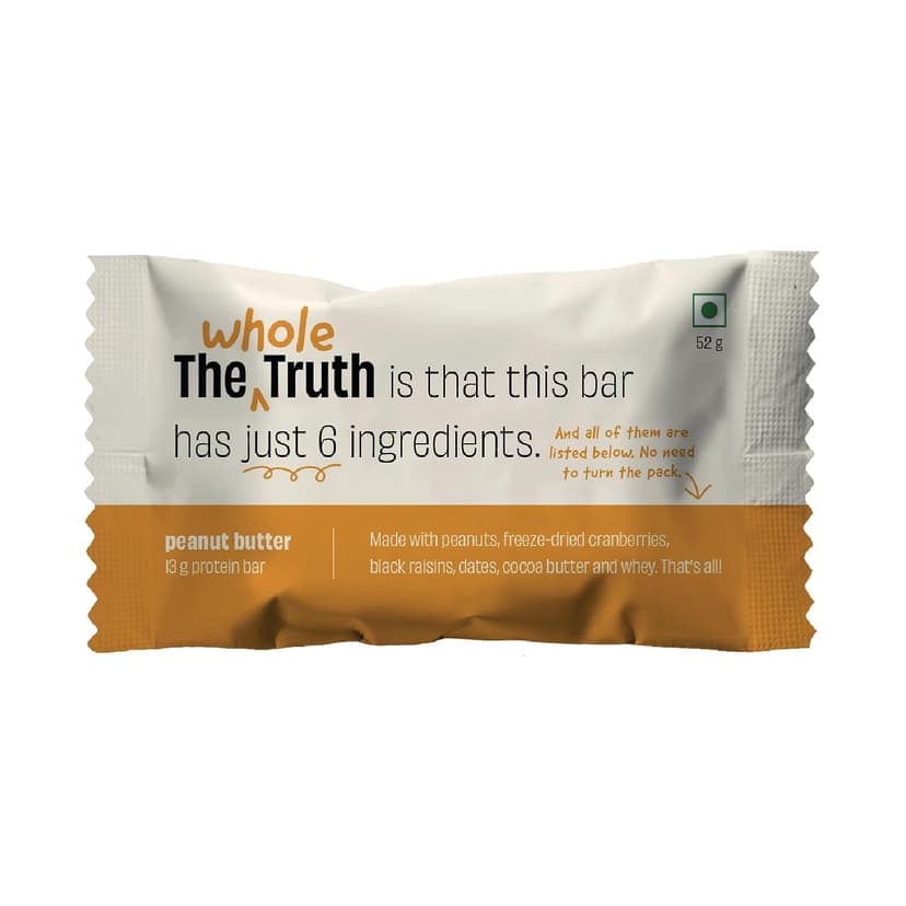 The Whole Truth Peanut Cocoa Protein Bar (20g Protein)