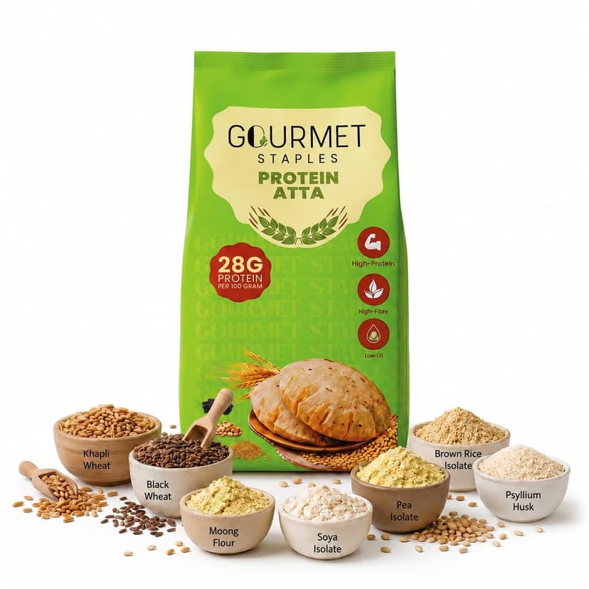 Gourmet Staples Protein Atta 900g
