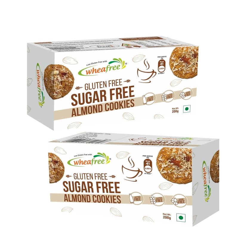 Wheafree Gluten Free Sugarfree Almond Cookies