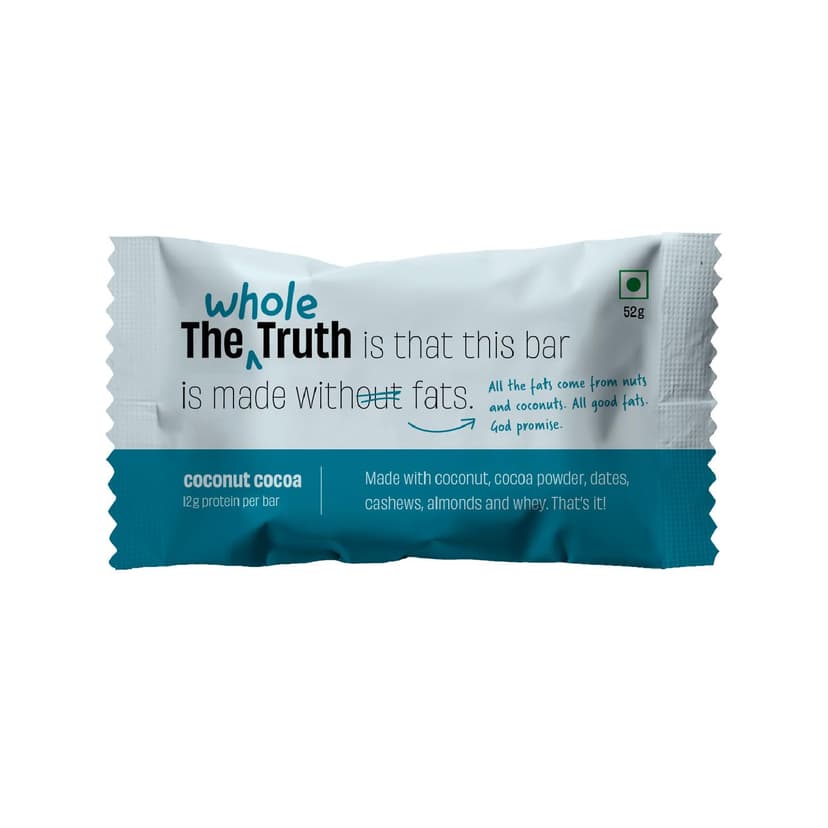 The Whole Truth Coconut Cocoa Protein Bar (20g Protein)