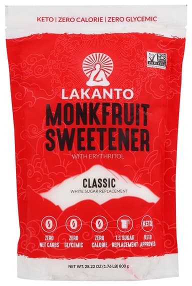 Lakanto Golden Monk Fruit Sweetener