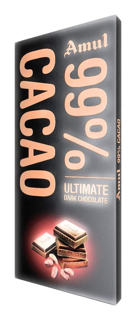 Amul 99% Cacao Ultimate Dark Chocolate