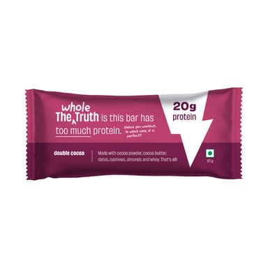 The Whole Truth Cranberry Cocoa Protein Bar (20g Protein)