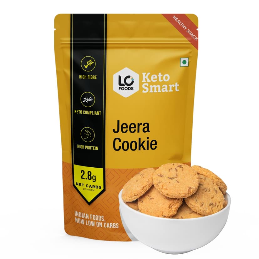 Lo! Foods Keto Jeera Biscuits