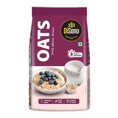 DiSano Whole Grain Rolled Oats (No Added Sugar)