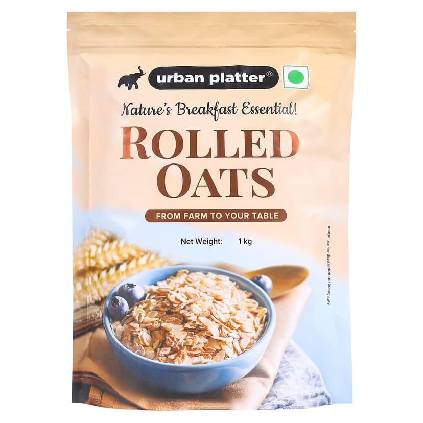 Urban Platter Gluten-Free Whole Grain Rolled Oats