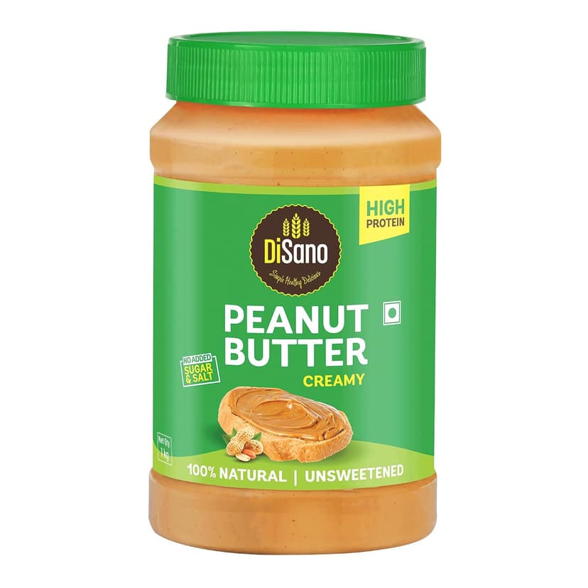 DiSano Natural Unsweetened Crunchy Peanut Butter