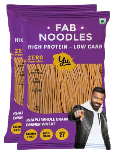 Yu Foodlabs Fab Khapli Noodles 300g