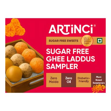 Artinci Sugar-Free Assorted Laddu Sampler Pack