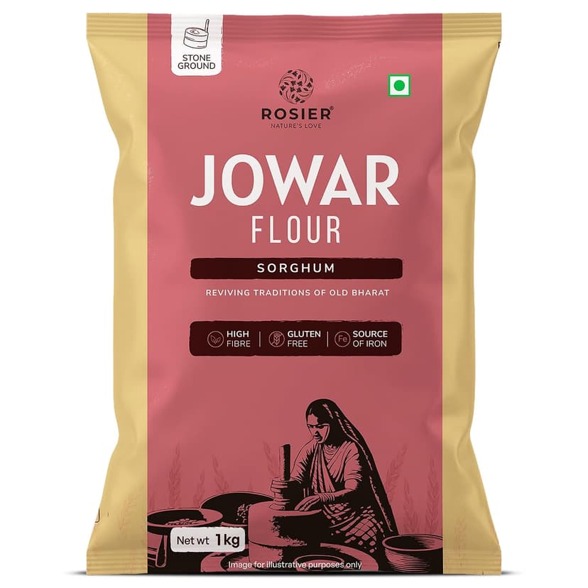 Rosier Foods Jowar Atta 1kg