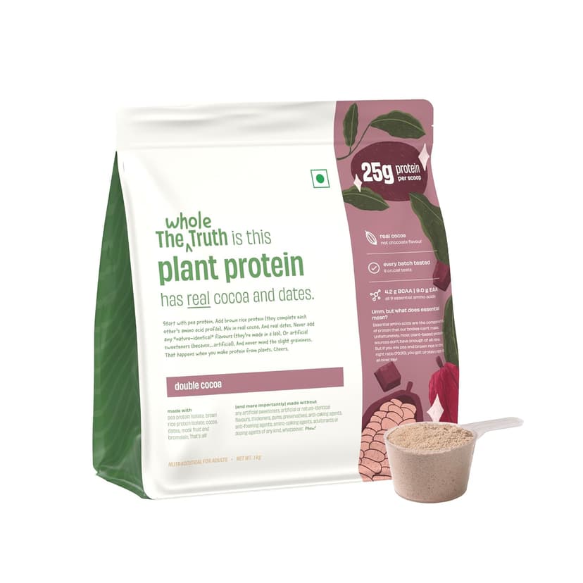 The Whole Truth Plant Protein Double Cocoa 1kg
