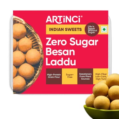 Artinci Sugar-Free Besan Laddu
