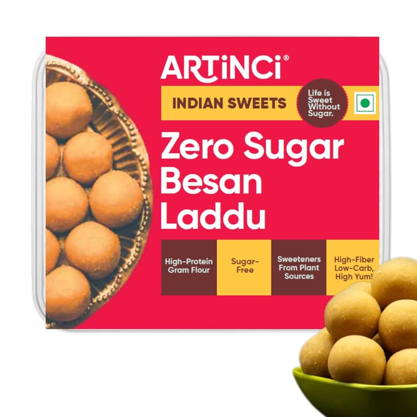 Artinci Sugar-Free Besan Laddu