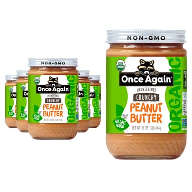 Once Again Organic Crunchy Peanut Butter