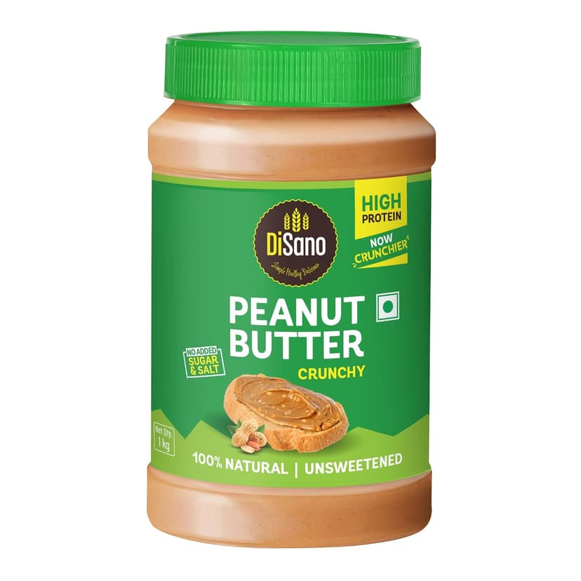 DiSano Natural Smooth Unsweetened Peanut Butter