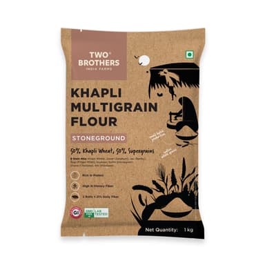Two Brothers Khapli Multigrain Atta 1kg