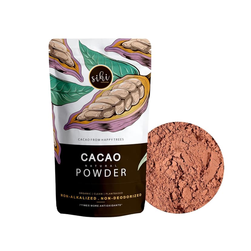 Sihi Chocolaterie Organic Unsweetened Cocoa Powder