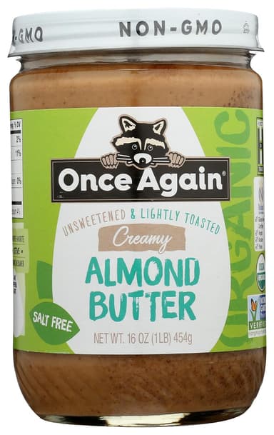 Once Again Organic Creamy Almond Butter