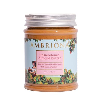 Ambriona Unsweetened Creamy Almond Butter