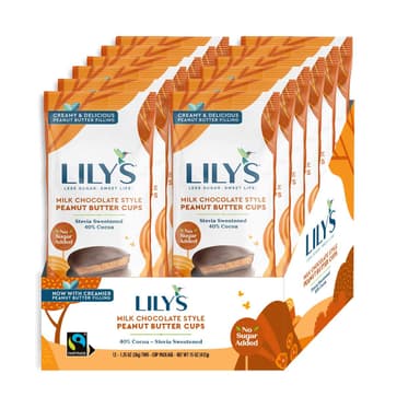 Lily's Milk Chocolate Style Peanut Butter Cups