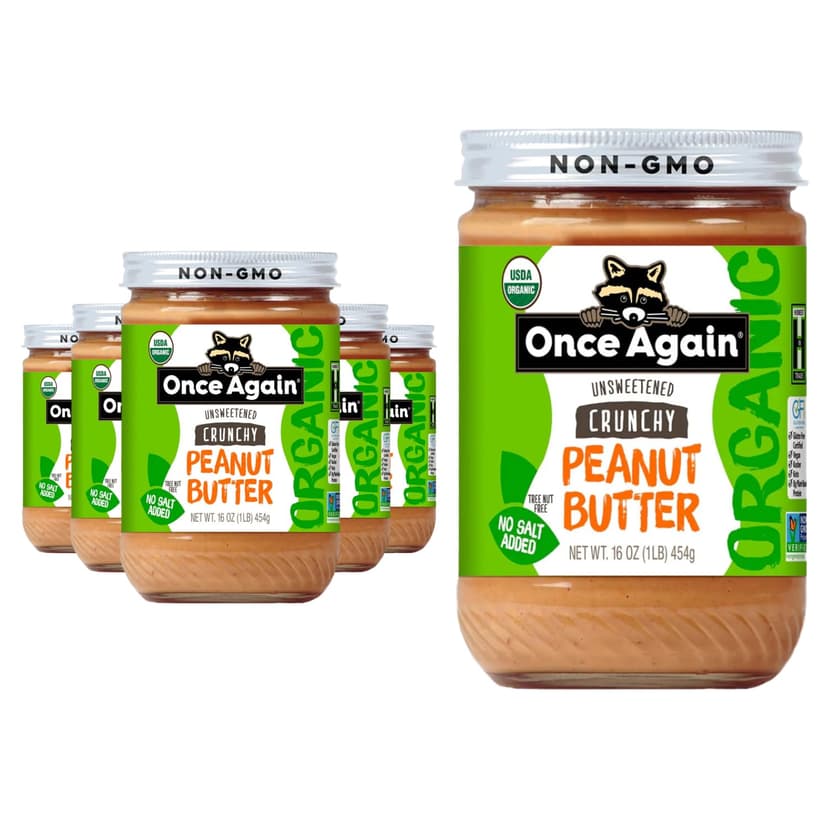 Once Again Organic Crunchy Peanut Butter