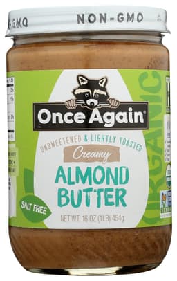 Once Again Organic Creamy Almond Butter